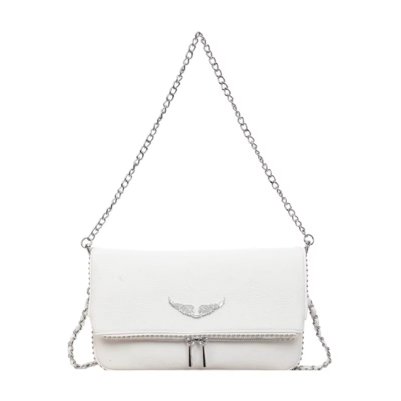 Petit sac carré tendance, sacs bandoulière simples pour femmes, sac à chaîne rétro, sac à main et po