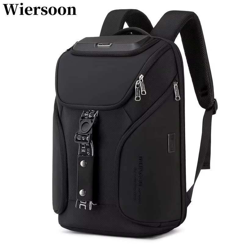 Sac à dos d'affaires pour ordinateur portable 18 pouces pour hommes, sacs à dos spacieux de voyage m