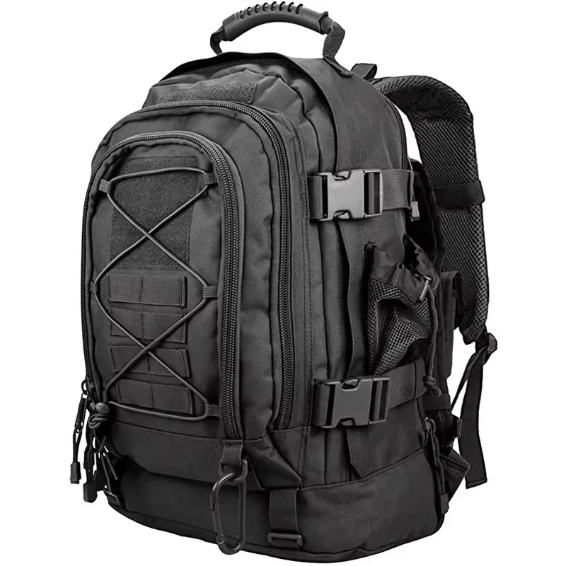 Sac à dos tactique Extra Large 60L pour hommes et femmes, résistant à l'eau en plein air, de randonn