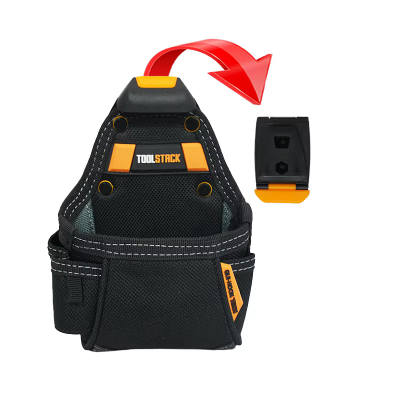 TOOLSTACK Sac à outils de ceinture, pochette organisatrice d'outils multifonction, pochette à outils