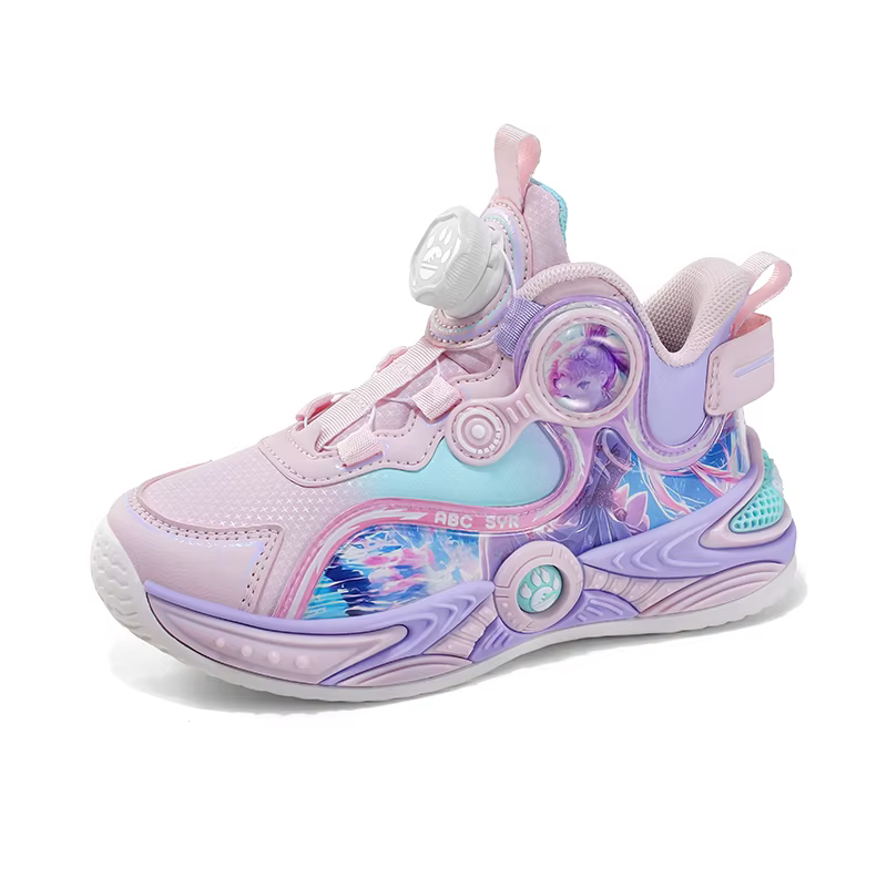 Chaussures de basket-ball pour enfants, baskets d'entraînement à semelle antidérapante, confortables