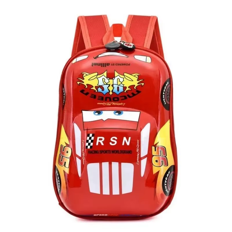Nouveau Sac à Dos Multifonctionnel Tendance pour Garçon, Motif Lightning McQueen, Idéal pour l'École