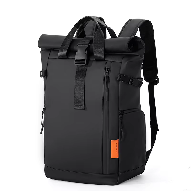 Sac à dos avec couverture bouclée pour hommes et femmes, sac d'école de grande capacité, sac à dos d