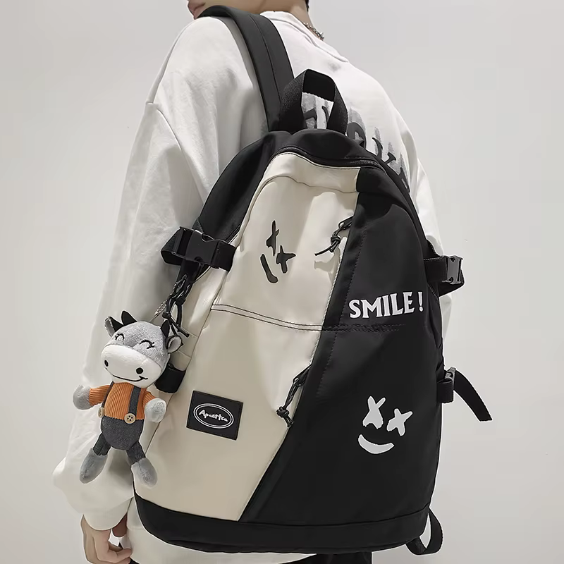 Mode grand sac à dos amoureux d'hiver voyage sac à dos femmes ordinateur portable Mochila pour adolescent Bookbag nouveau collège sac d'école hommes sac à dos