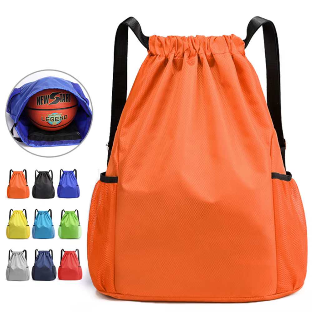 Sac à dos de poche à cordon pour hommes et femmes