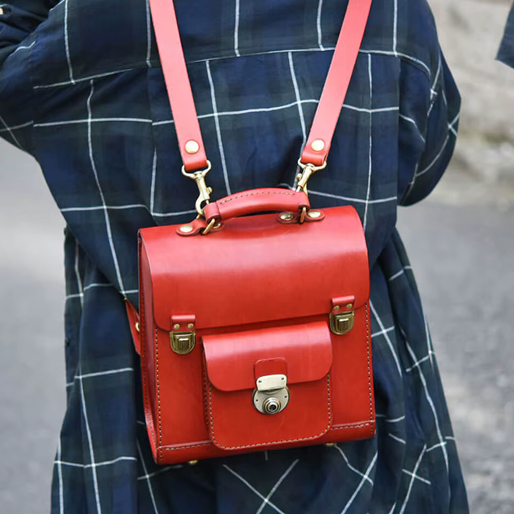 Sac à dos en papier Kraft pour femmes
