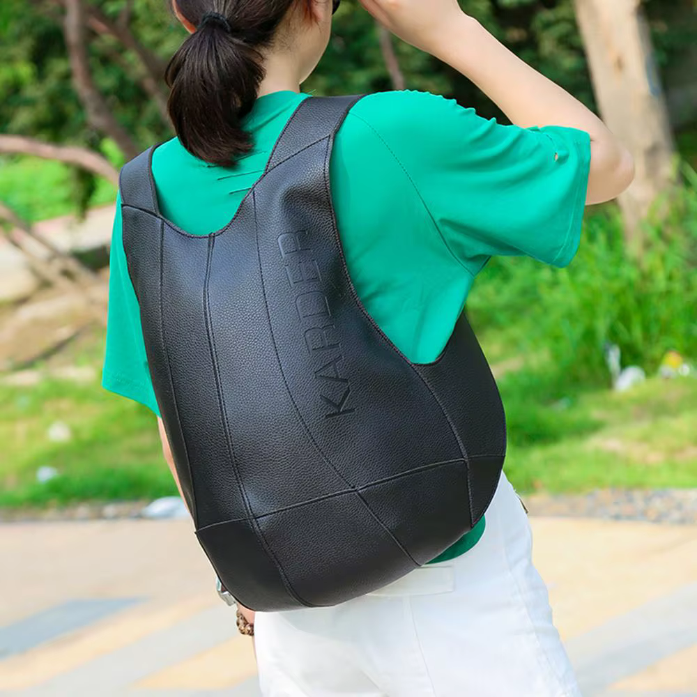 Sac à dos Anti-vol en cuir pour hommes et femmes, sacoche de voyage à la mode