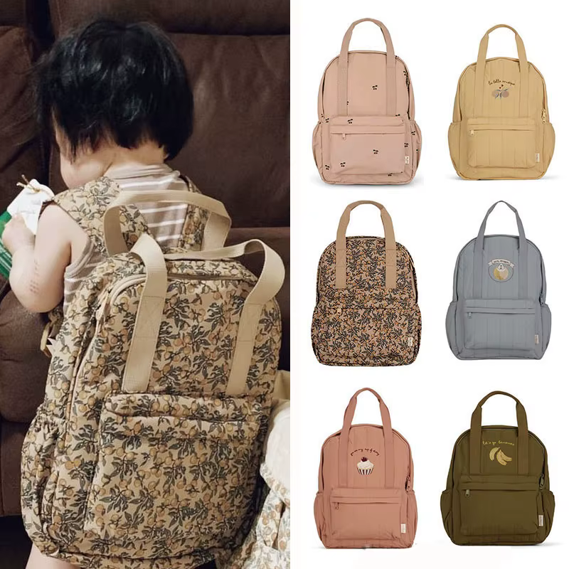 KS bébé sac à dos cartable primaire maternelle enfants sacs marque voyage maman cerise citron