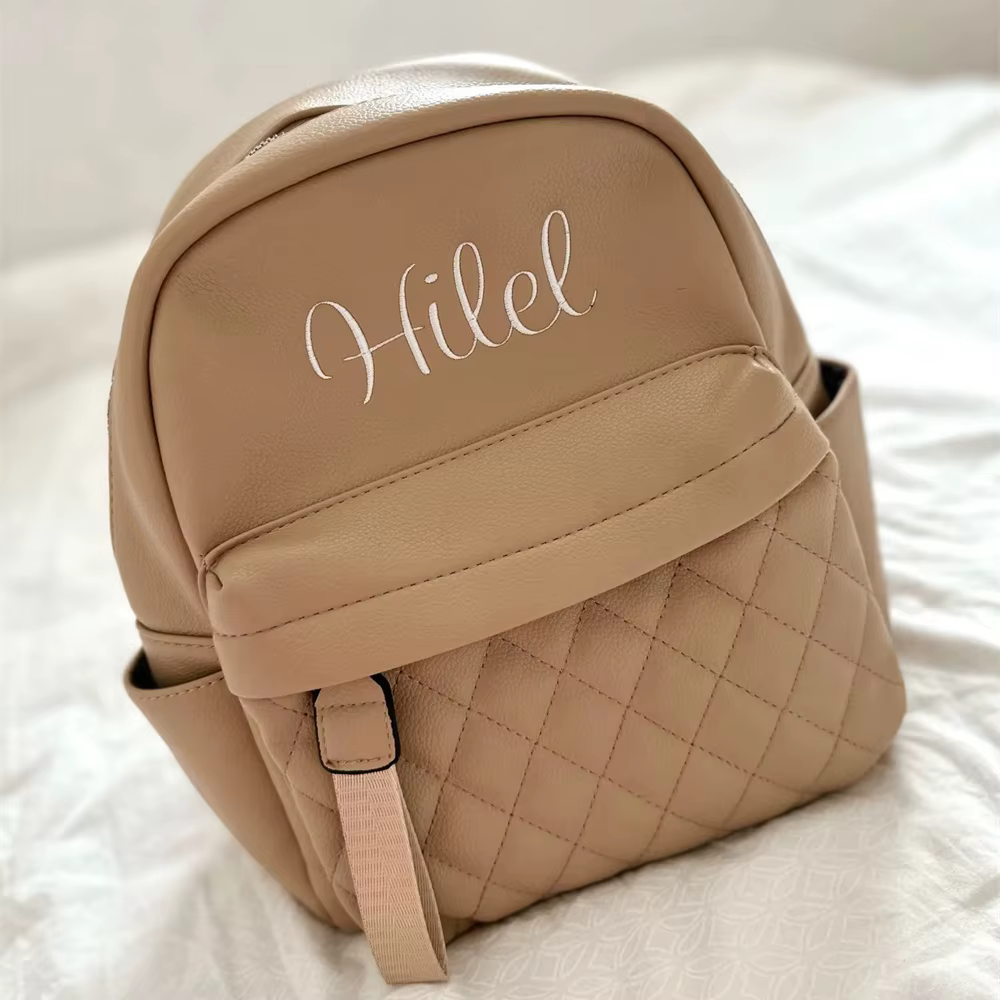 Nom personnalisé Sac à dos pour femme Nom