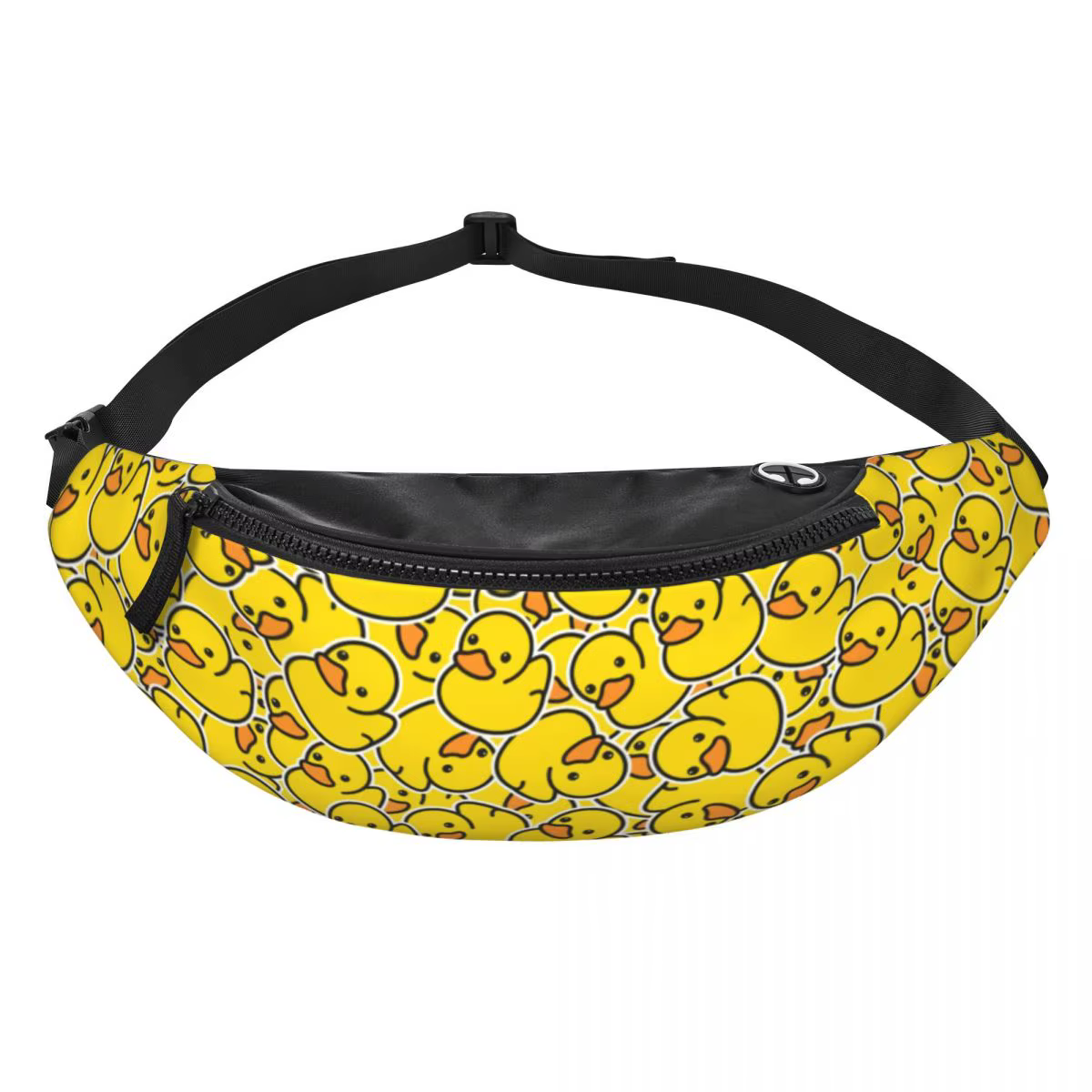 Sac banane personnalisé canards jaunes pour femmes et hommes