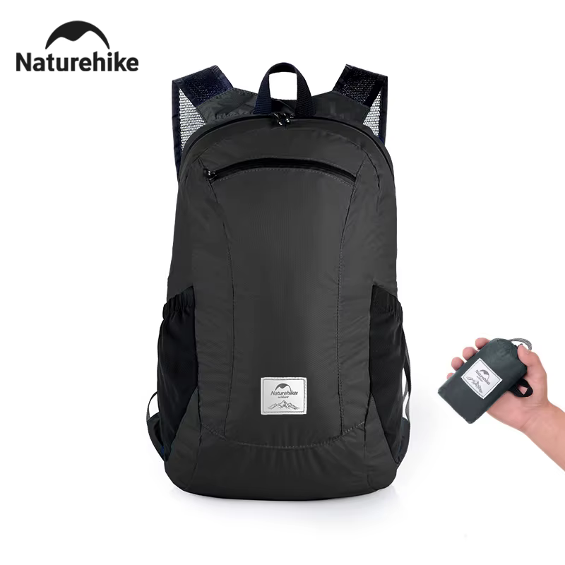 Naturehike 18L Camping sac à dos Portable ultraléger imperméable en Nylon sacs homme en plein air pliable sport voyage randonnée sac à dos