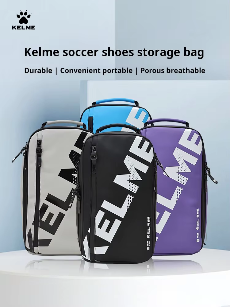 Kelme-Sac de rangement respirant pour chaussures de football