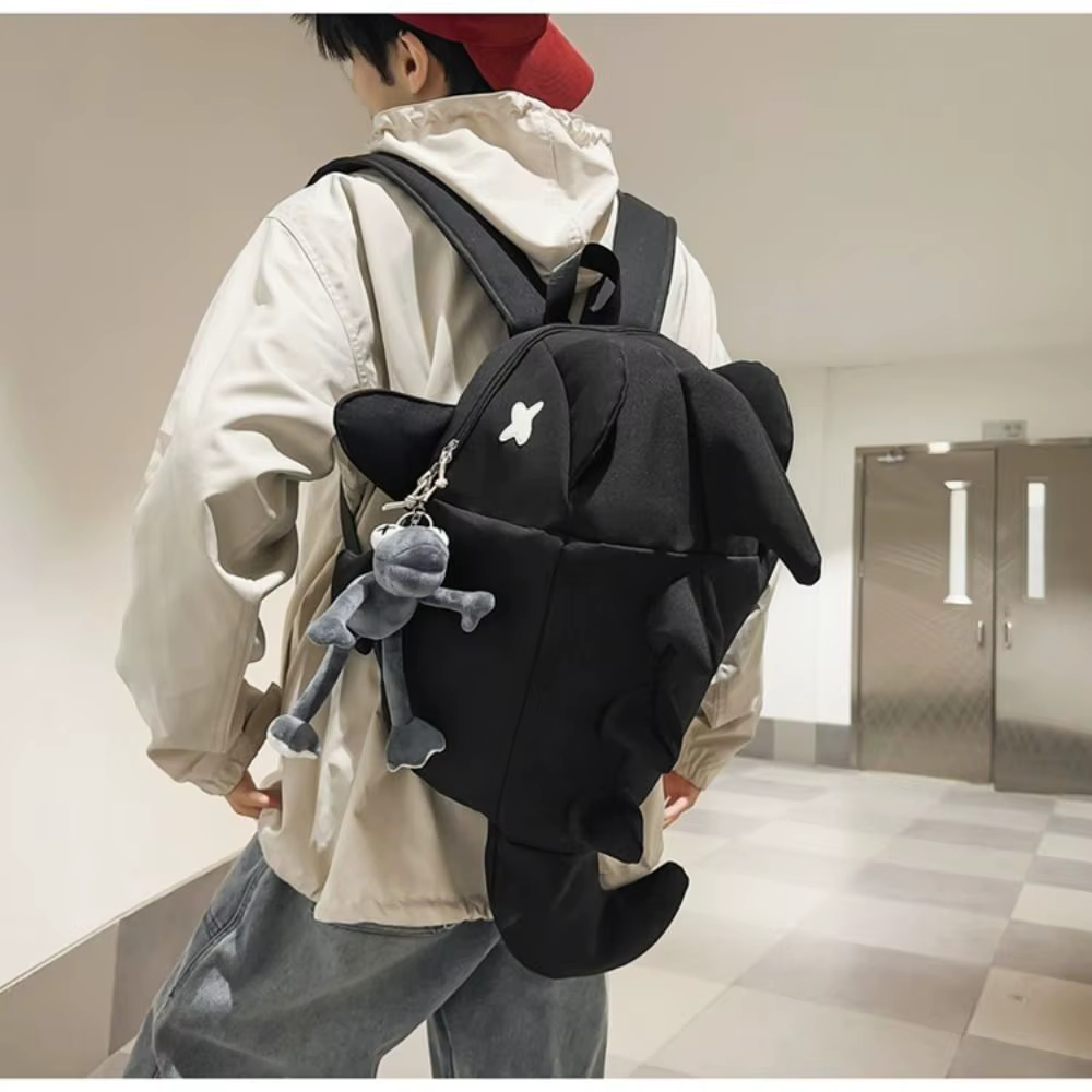 Sac à dos tendance imperméable motif requin