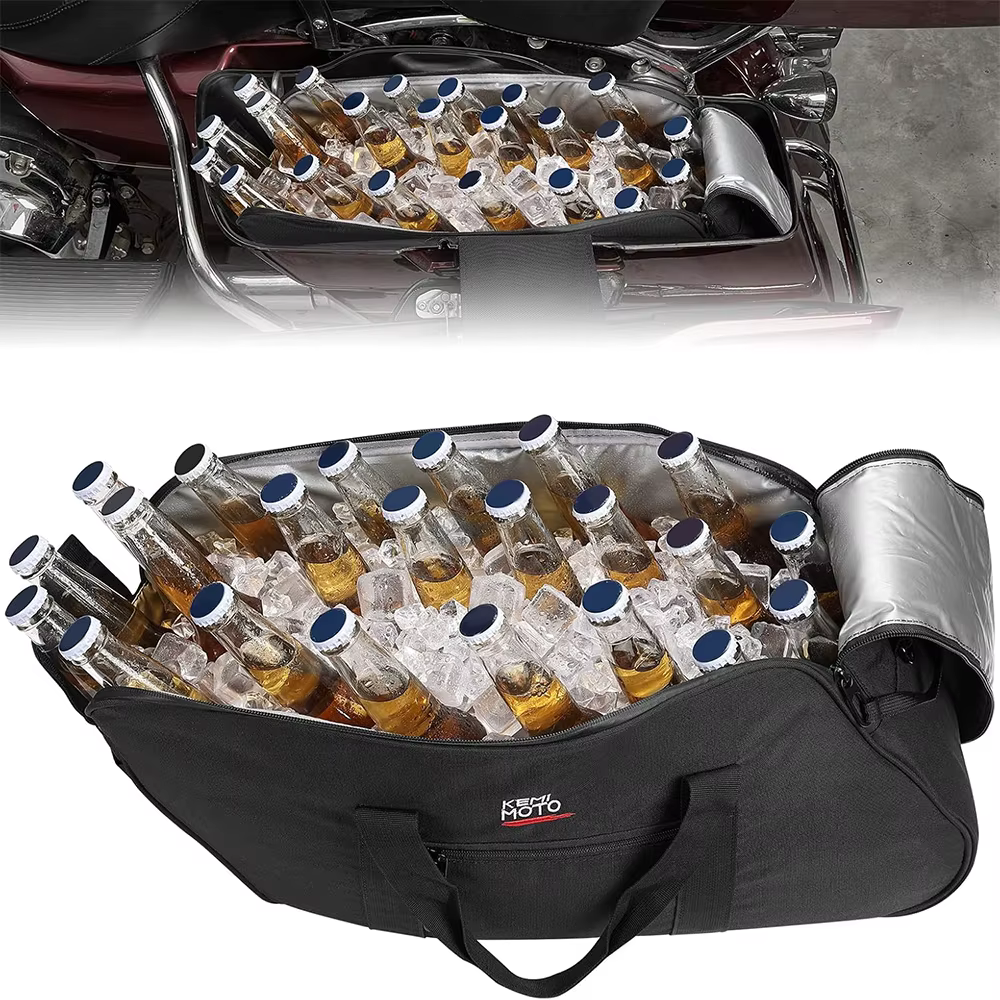 Sac isotherme pour sacoche de moto