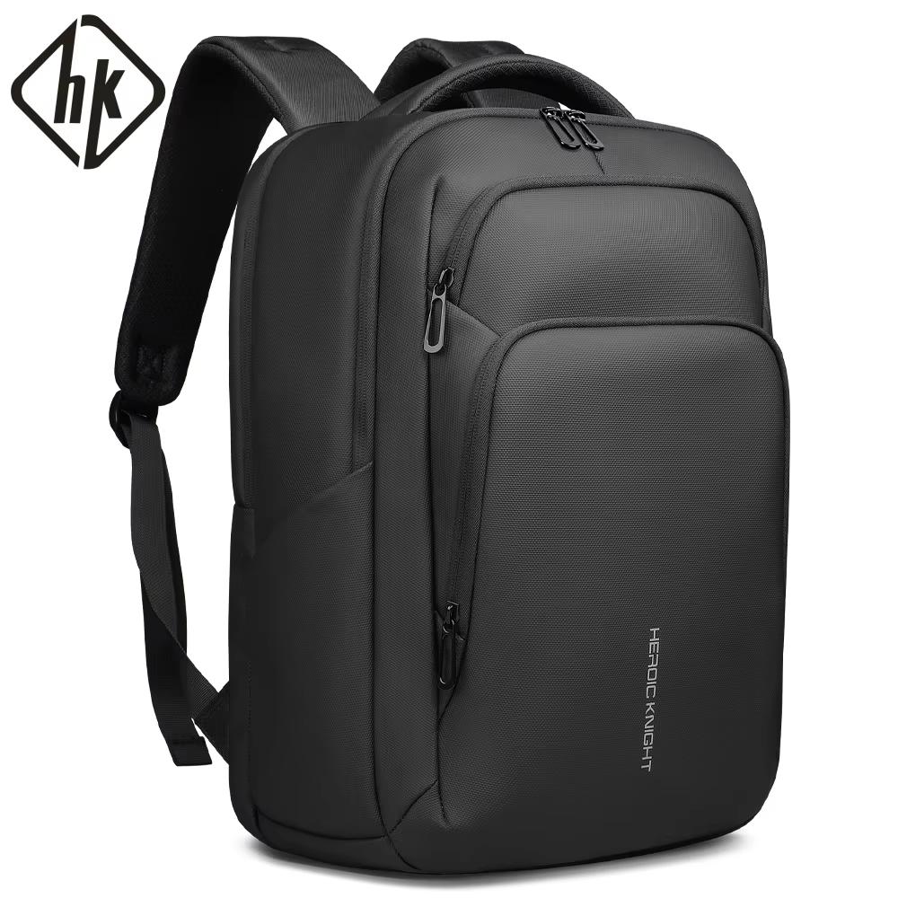 HK sac à dos d'affaires multifonctionnel hommes sac à dos de voyage de grande capacité étanche 17.3 "sac pour ordinateur portable avec USB sac à dos de travail de bureau