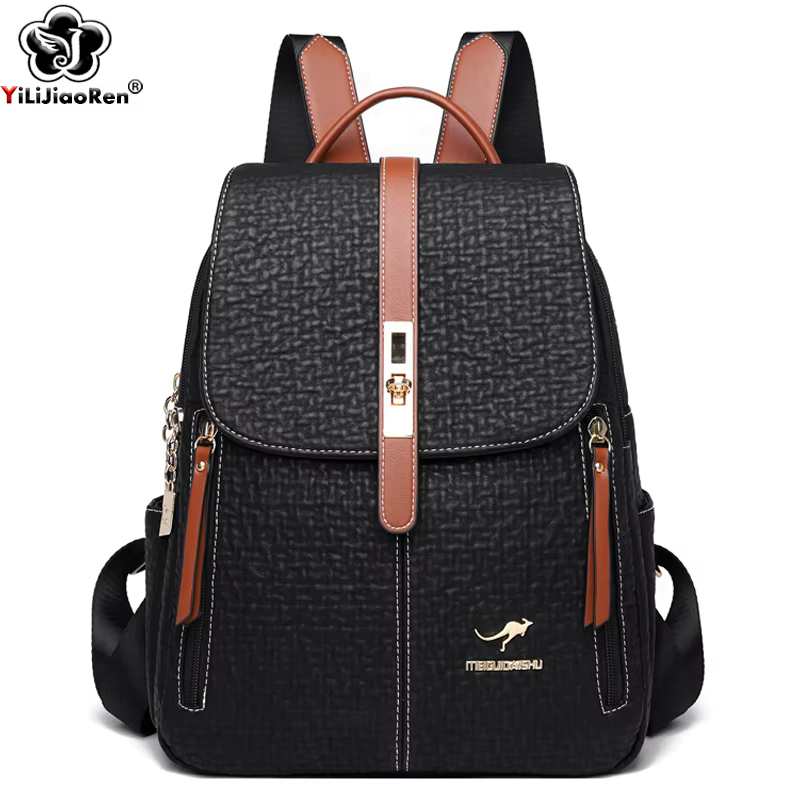 Sacs à dos de mode femme sac à dos en cuir de haute qualité pour femmes