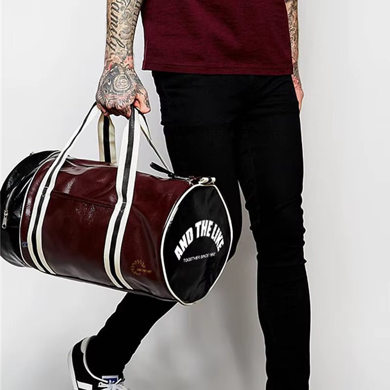 Sac de Sport en cuir imperméable pour femmes et hommes
