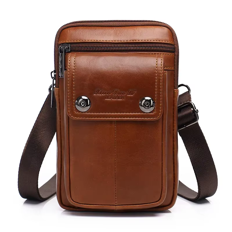 Mini Sac à Bandoulière en Cuir group pour Homme