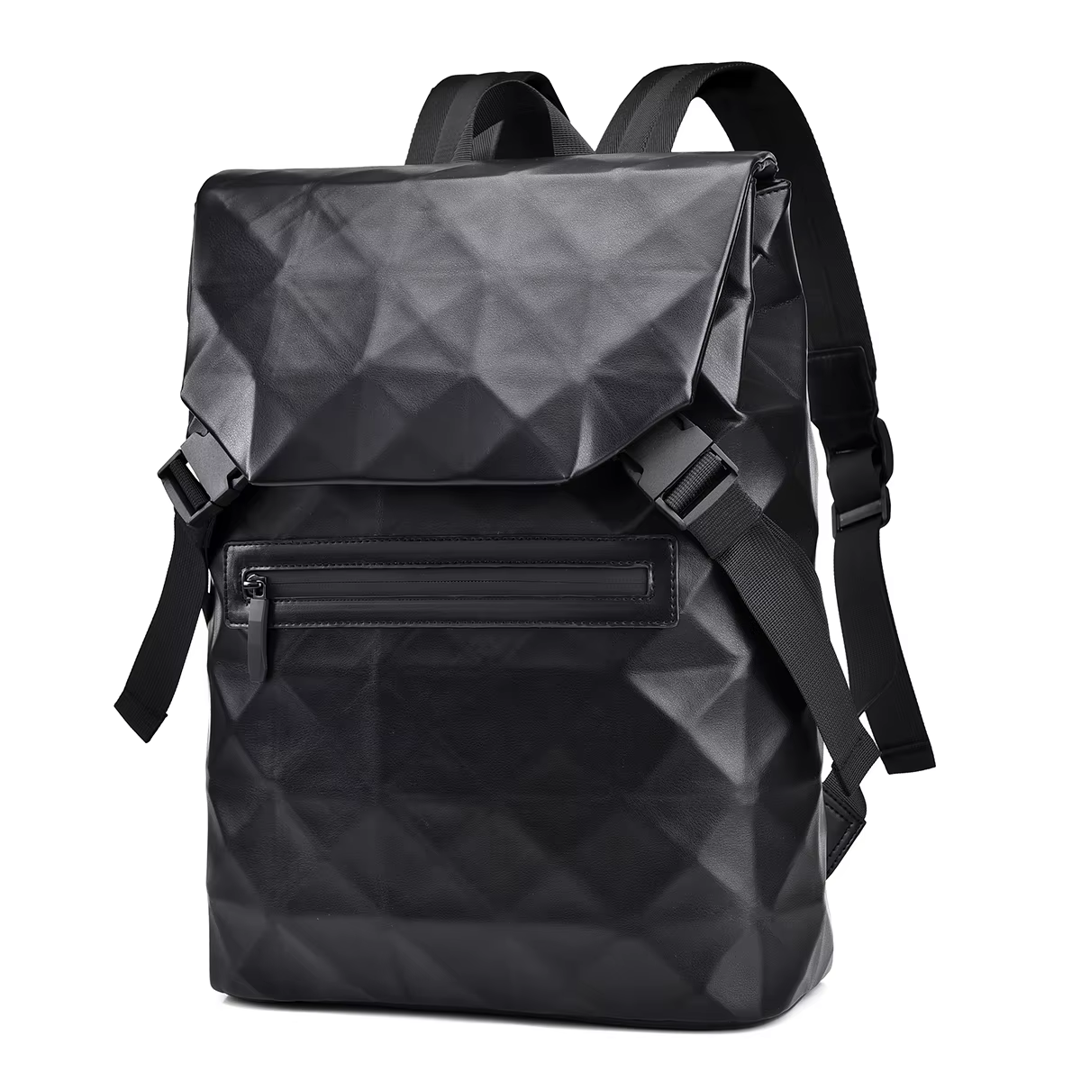 Sac à dos à motif géométrique pour hommes