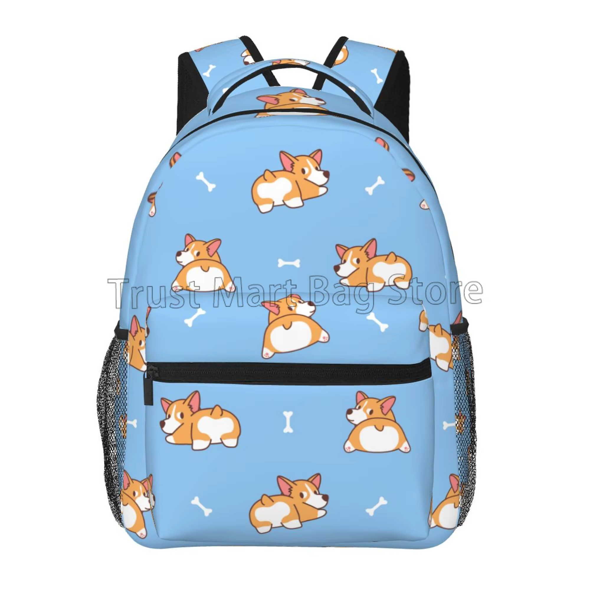 Sac à dos Corgi Dogs pour garçons et filles