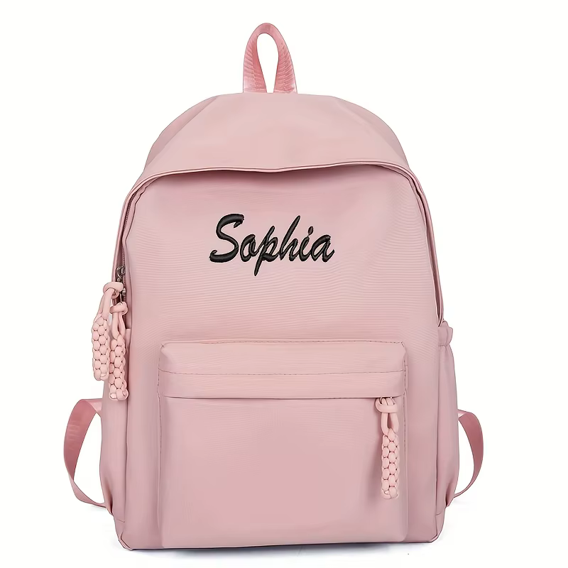 Sac à dos pour enfant brodé avec nom personnalisable