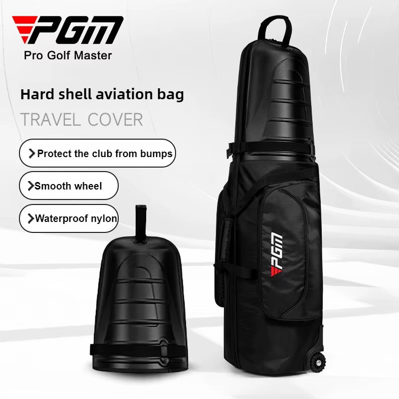 Sac d'aviation de Golf PGM sac de contrôle d'avion à coque rigide pour hommes et femmes avec sac de balle de voyage de