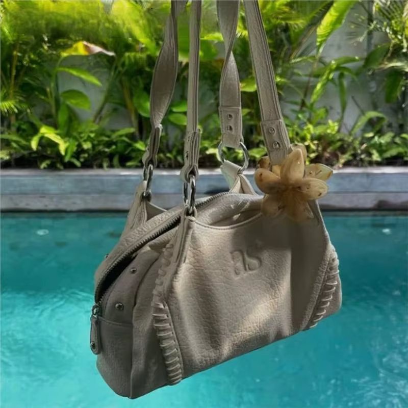 Sac à main de niche coréenne en cuir souple, sac à main polyvalent à la mode