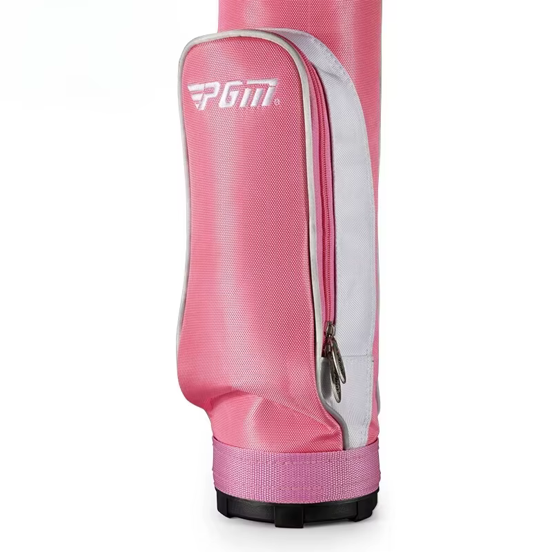 Mini sac à crayons de golf rose pour femme