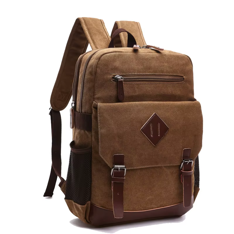 Sac à dos pour hommes sac à dos en toile Vintage sacs de voyage