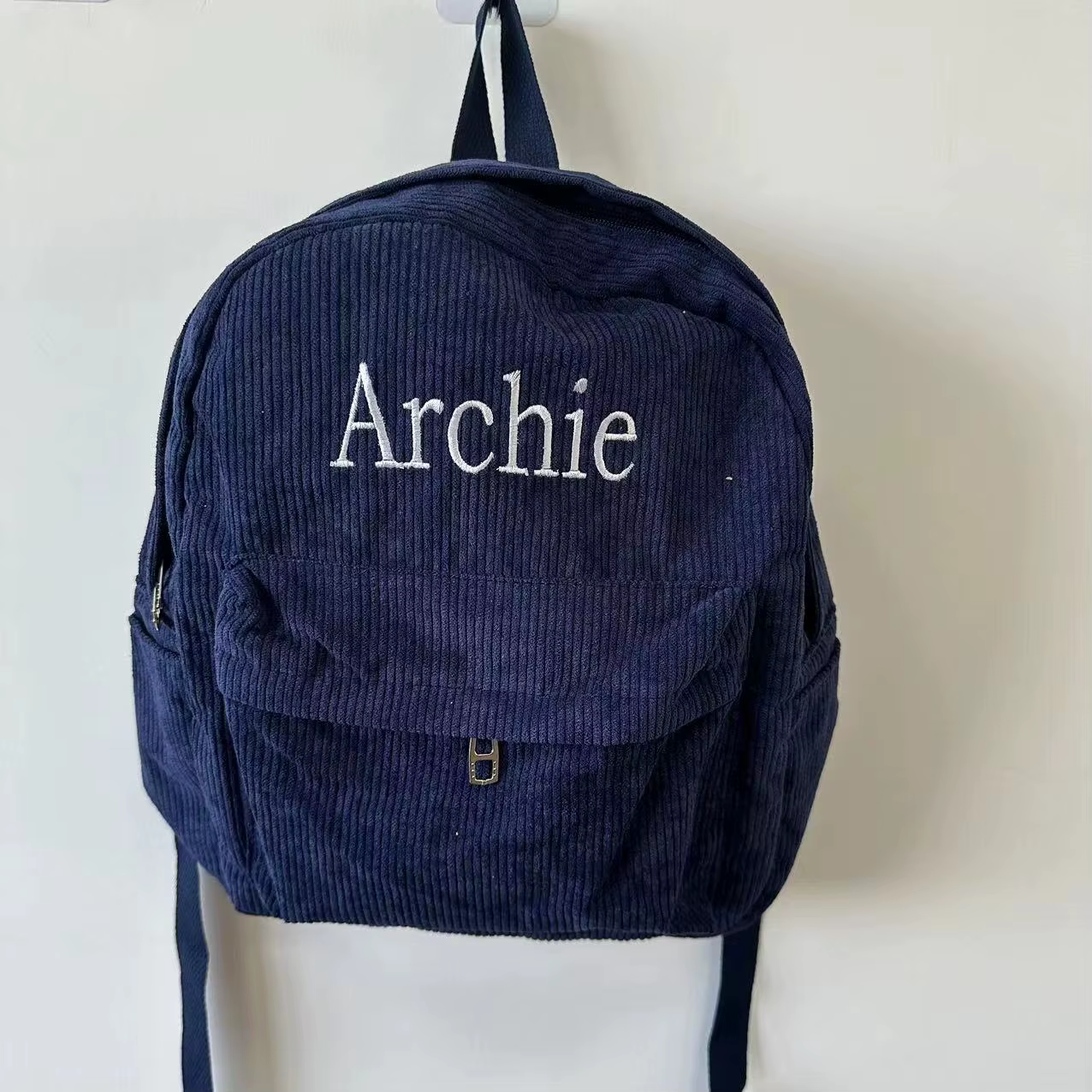 Sac à Dos Brodé Personnalisé avec Nom pour Enfant