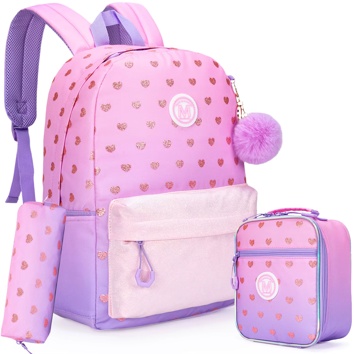 Sac à dos pour filles, sac à dos léger pour enfants