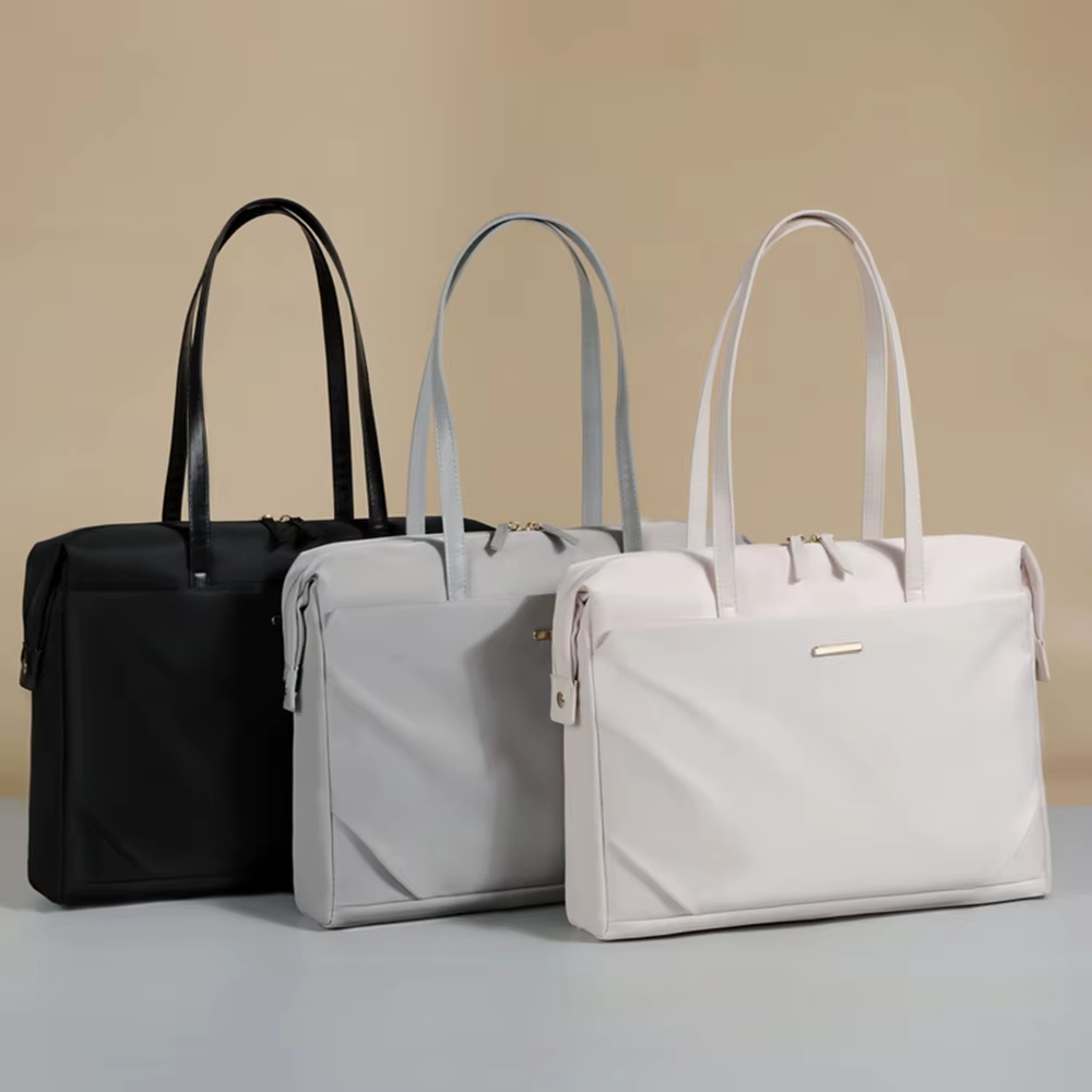 Sac d'ordinateur portable décontracté à la mode 14 pouces ordinateur simple bureau d'affaires travail sacs à main à