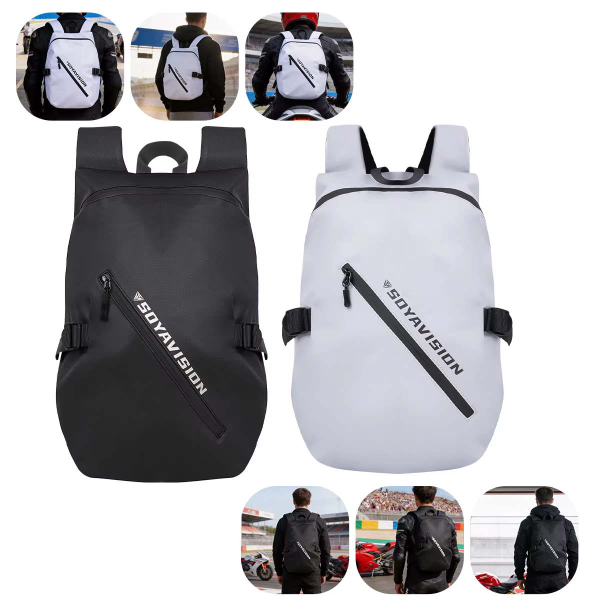 Sac à dos pour casque de moto