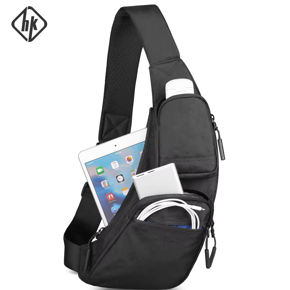 Sac à bandoulière décontracté pour homme léger et imperméable en tissu X-Pac Sac