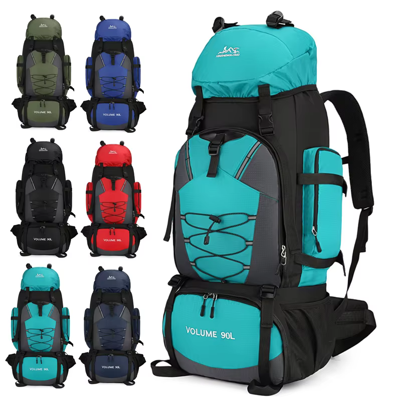 90L randonnée Camping sac à dos voyage sac à dos étanche Trekking sac à dos grands sacs de sport de plein air pour