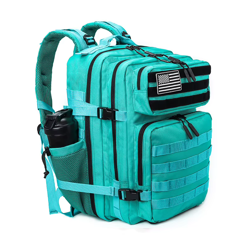 LHI 45L sac à dos de randonnée en plein air Camping imperméable Trekking alpinisme Bug Out sac sac à dos tactique avec porte-bouteille