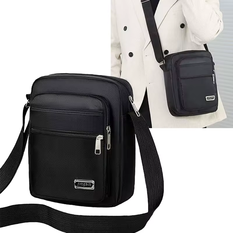 Sac à bandoulière de style neutre pour hommes et femmes