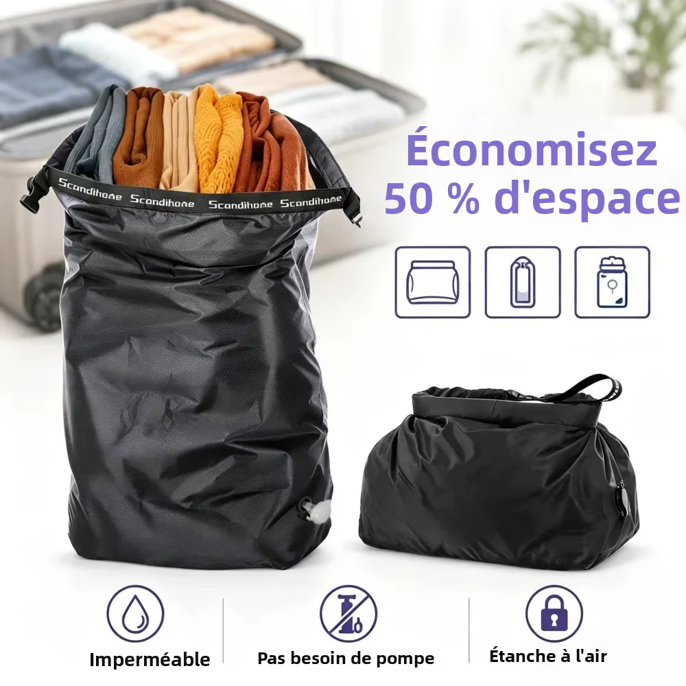 Sac de compression de voyage
