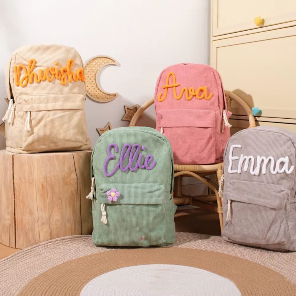 Sac à dos personnalisé avec monogramme