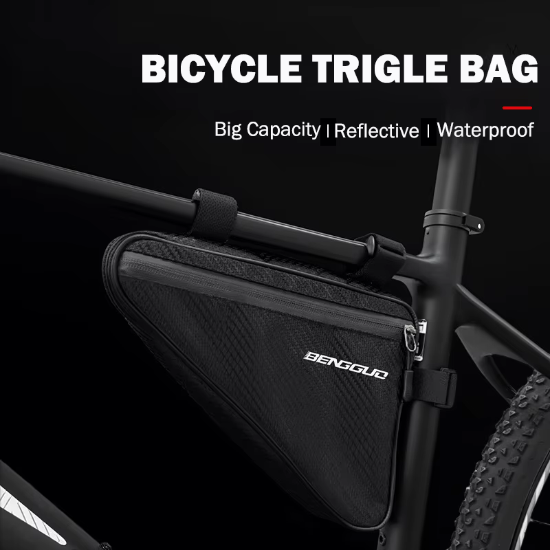 Sac triangulaire de vélo étanche