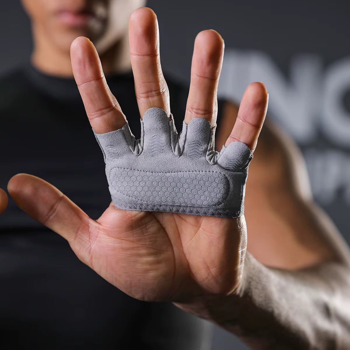 VBOSi Gants de sport antidérapants à quatre doigts