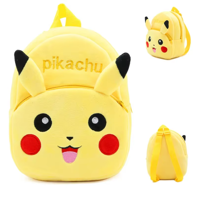 Sac à dos en peluche Pokemon Pikachu