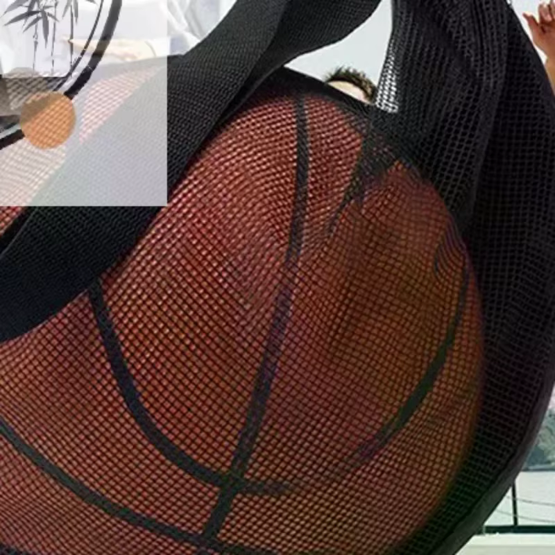 Sac de transport individuel pour ballon avec poche zippée