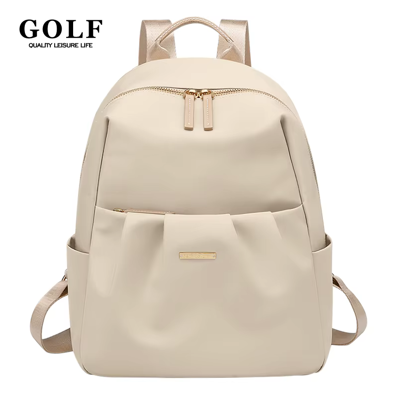 GOLF mignon sacs à dos pour femmes élégant dames sac à dos sac à main couleur unie petit sac à dos