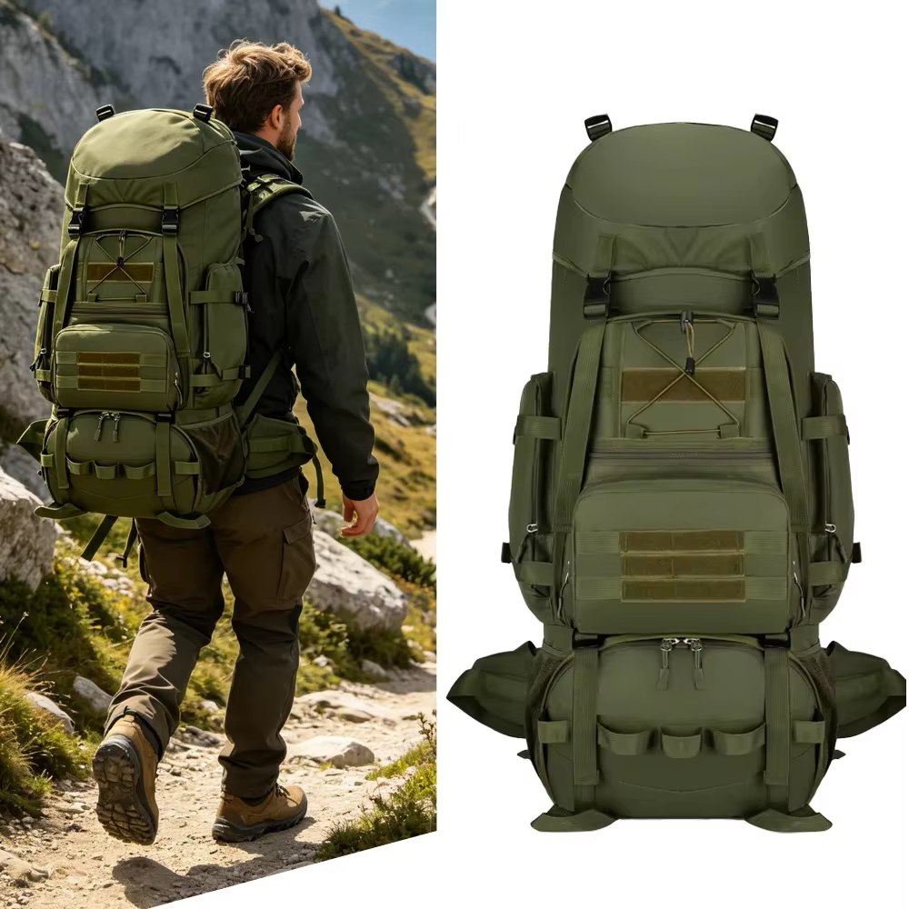 Sacs de randonnée et de camping 80L pour l'extérieur