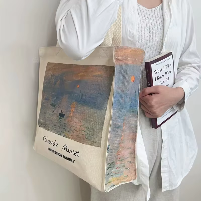 Sac à bandoulière en toile Extra épaisse pour femmes
