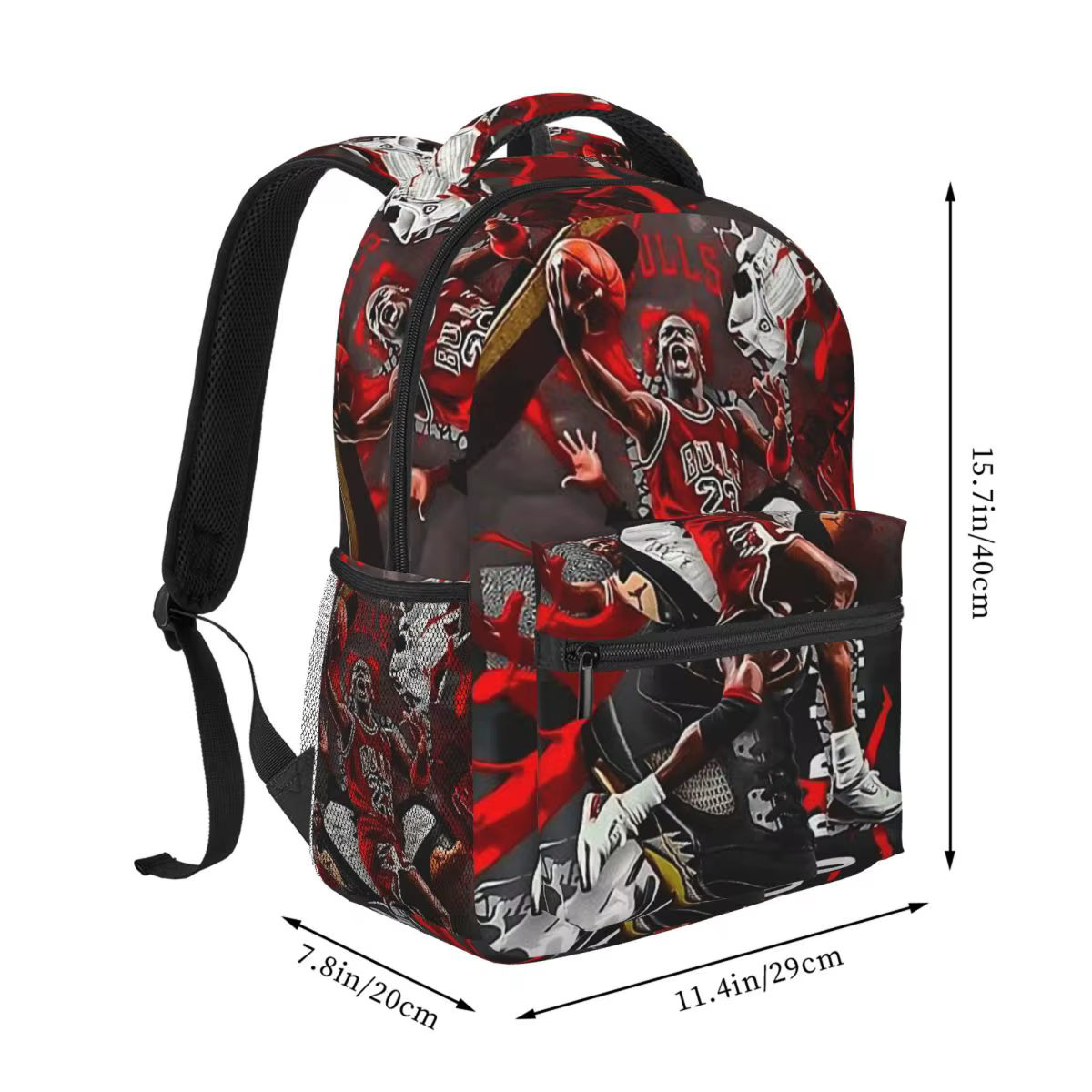 Sac à dos de basket-ball J-Jordan pour hommes et femmes