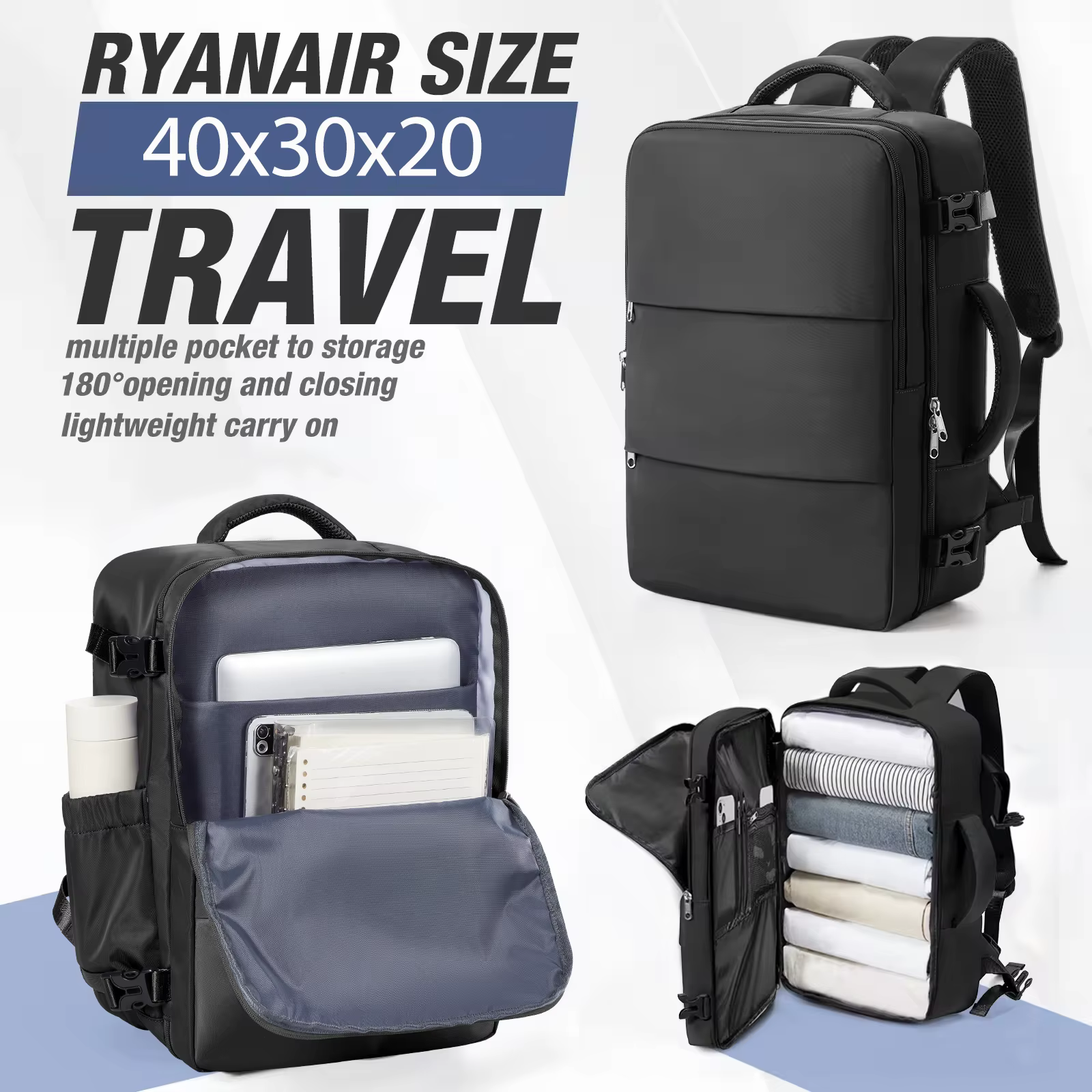 Sac de cabine Ryanair 40x30x20