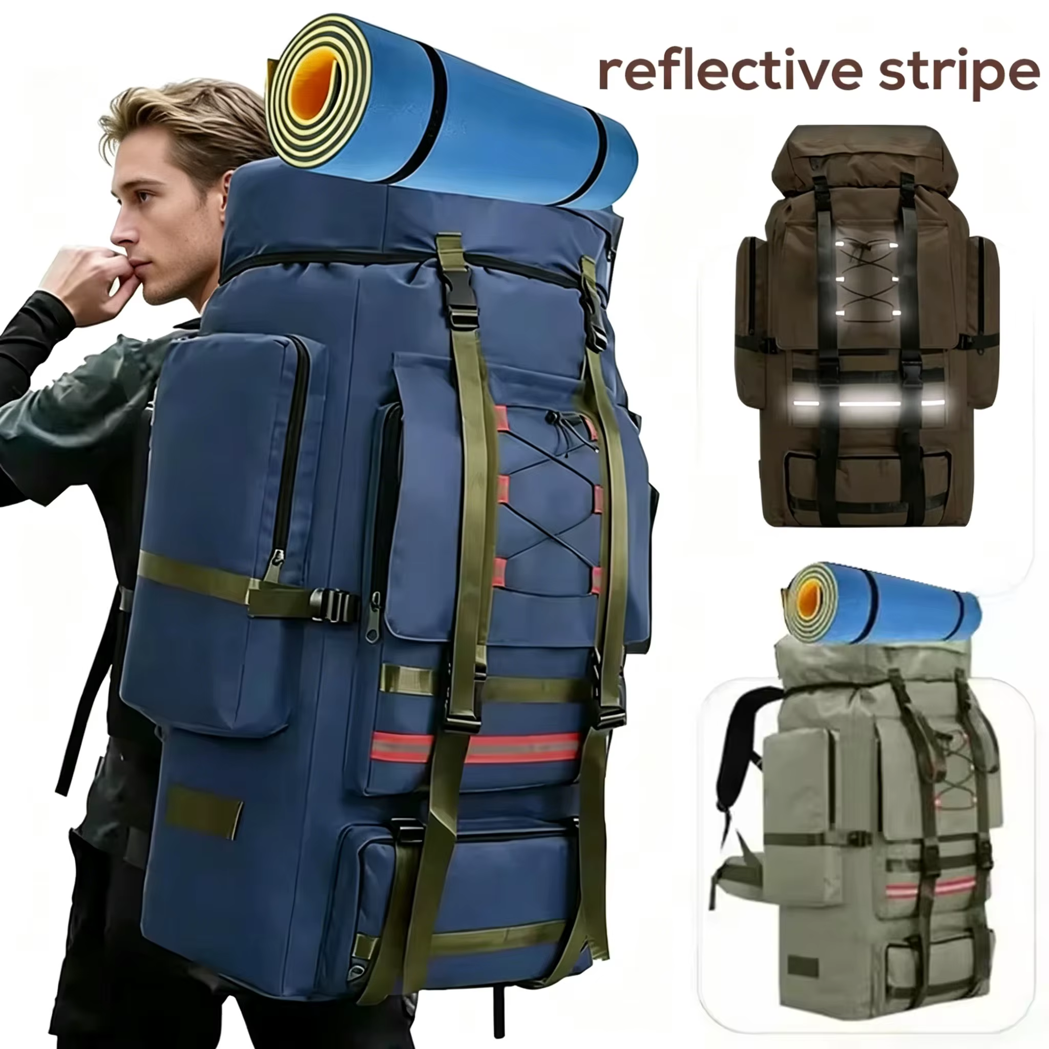 Sac à dos de randonnée et de camping 130L