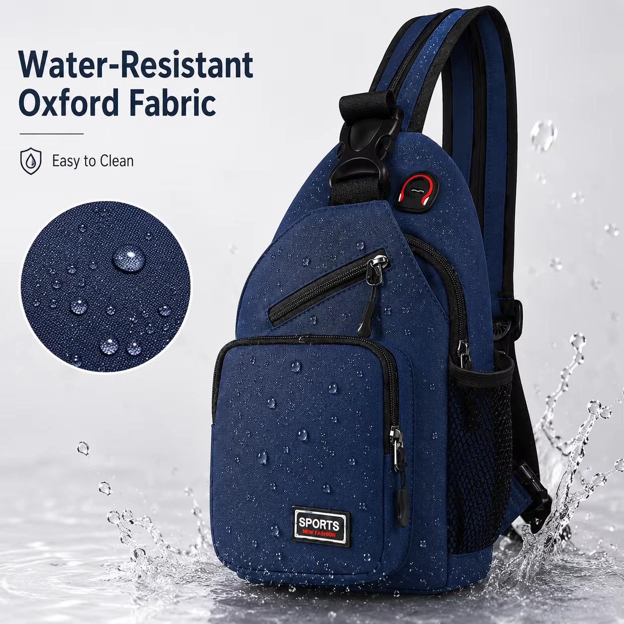 Sac à dos Oxford résistant à l'eau